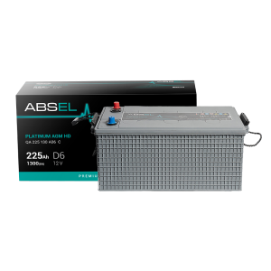 ABSEL PLATINUM AGM HD BATTERY 12V 225AH 1300A (516*275*237) 3  (L+)