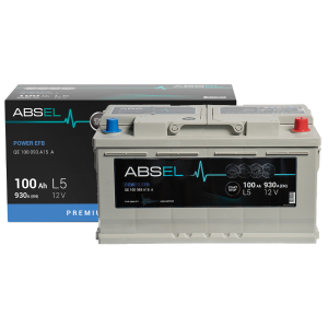 ABSEL POWER EFB BATTERY 12V 100AH 930A (353*175*190) 0  (R+)