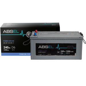 ABSEL POWER EFB HD BATTERY 12V 240AH 1250A (516*275*241) 3  (L+)