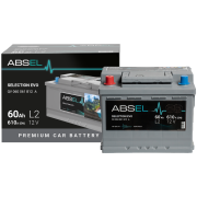 ABSEL SELECTION EVO BATTERY 12V 60AH 610A (242*175*190) 1  (L+)