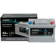 ABSEL SELECTION EVO BATTERY 12V 63AH 640A (242*175*175) 0  (R+)