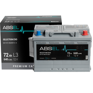 ABSEL SELECTION EVO BATTERY 12V 72AH 640A (278*175*190) 1  (L+)