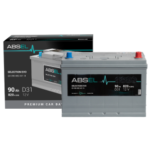 ABSEL SELECTION EVO BATTERY 12V 90AH 820A (305*171*226) 0  (R+)