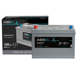 ABSEL SELECTION EVO BATTERY 12V 100AH 850A (305*171*226) 1  (L+)
