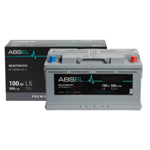 ABSEL SELECTION EVO BATTERY 12V 100AH 900A (353*175*190) 0  (R+)