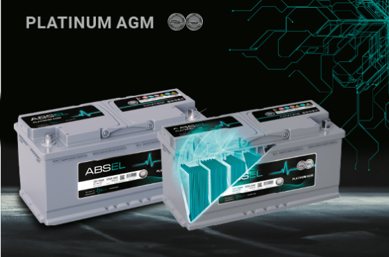ABSEL PLATINUM AGM premium class batteries available for order!